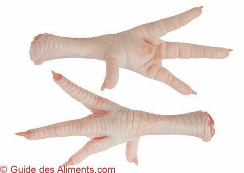 Pattes de poulet