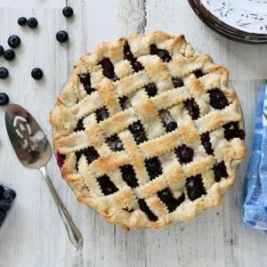 blueberry pie