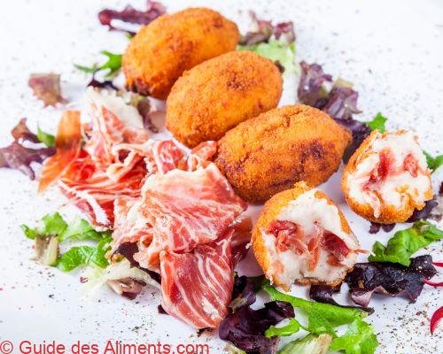 tapas croquetas de jamon