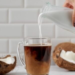 café au lait de coco