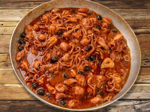 Moscardini alla Luciana