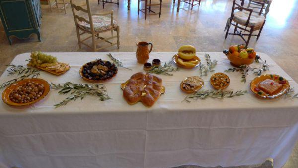 Les treize desserts