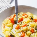 soupe de ptitim aux légumes