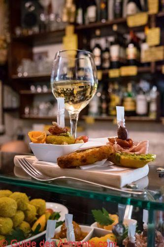 Cicchetti et vin