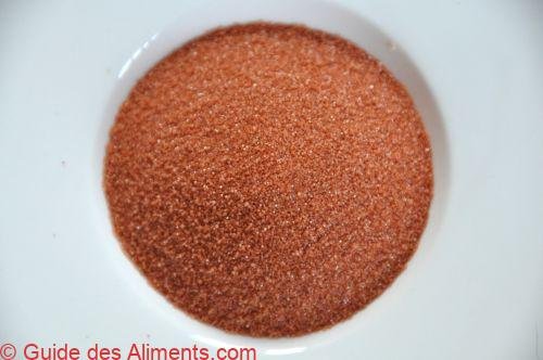 Sel rouge d'Hawaï