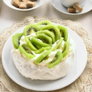 pavlova aux kiwis