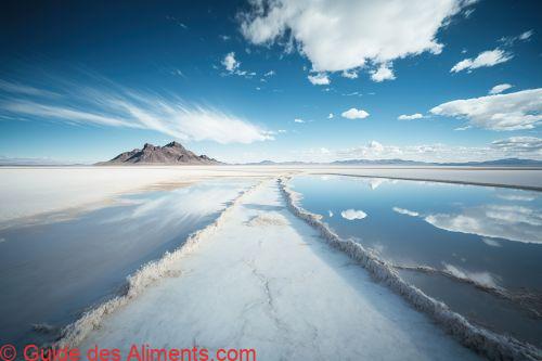sel miroir du désert d'Uyuni