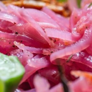 Cebollas encurtidas yucatecas