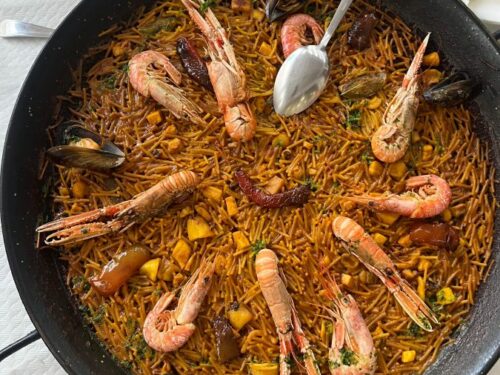 Fideu&agrave; valenciana