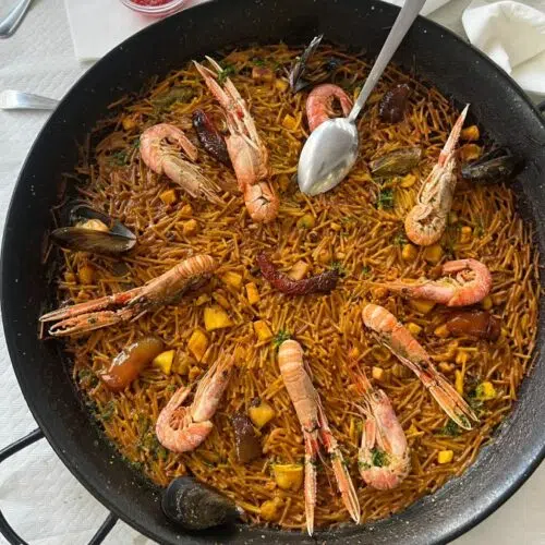 Fideu&agrave; valenciana
