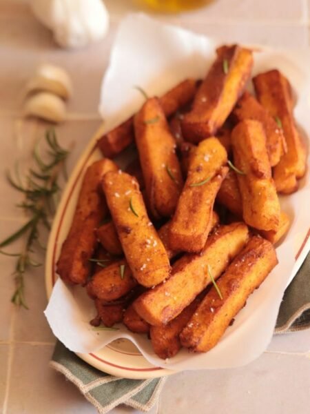 Panisses en bâtonnets