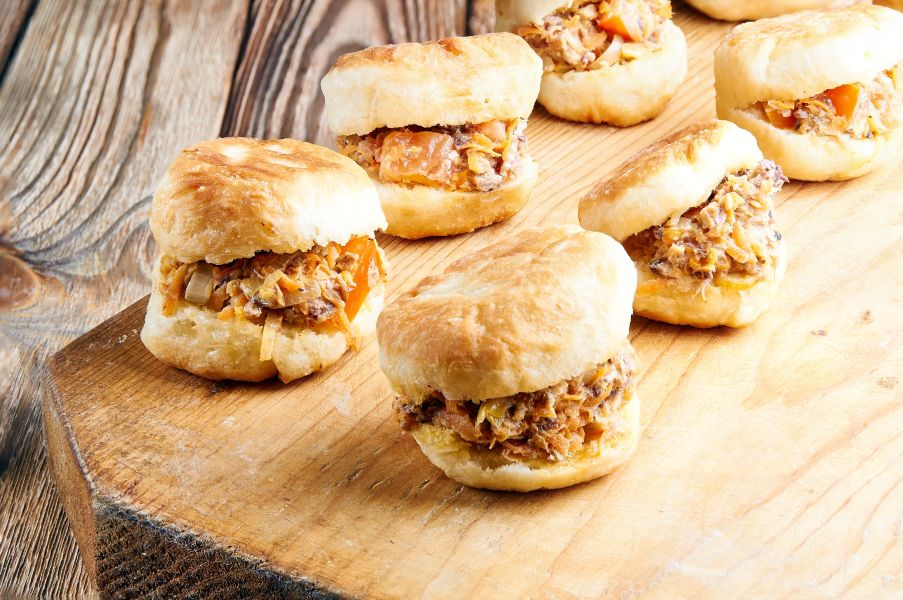 Vetkoek - Pain farci du Botswana