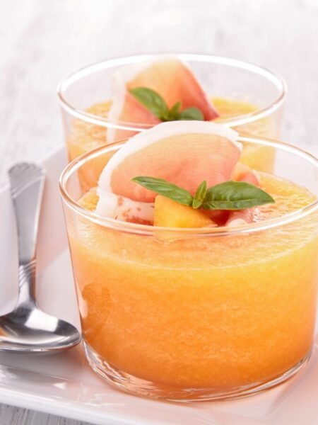 gazpacho de melon au prosciutto