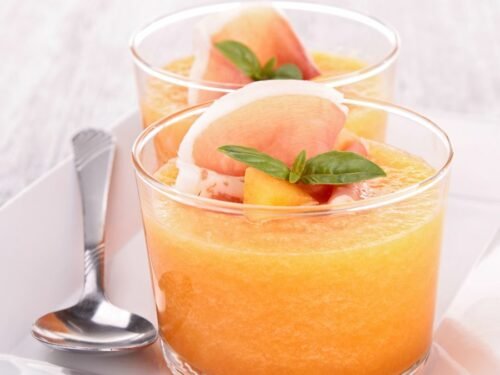 gazpacho de melon au prosciutto