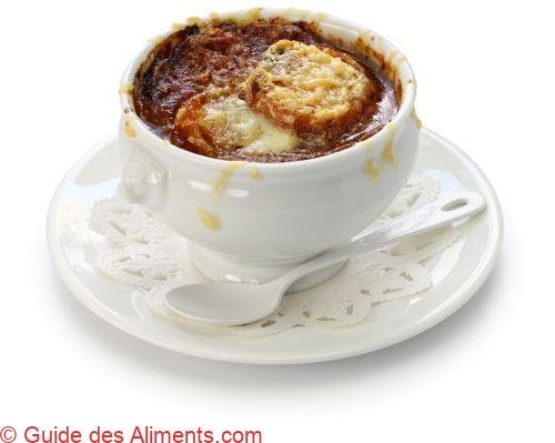 soupe à l'oignon